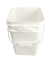 4.25 US Gal / 16 L<br/>Square Container