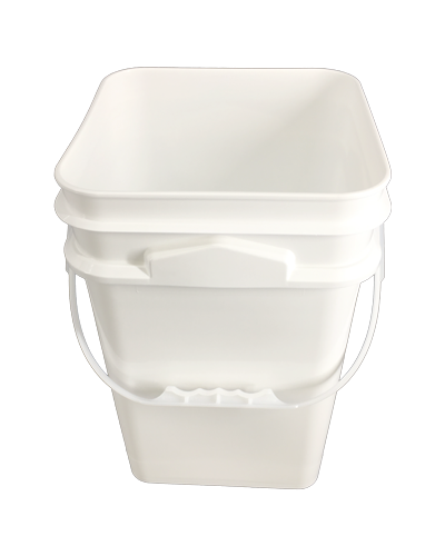 Plastic bucket square