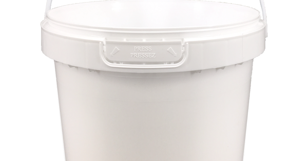 1 Gallon Square Plastic Container - IPL Tamper Evident