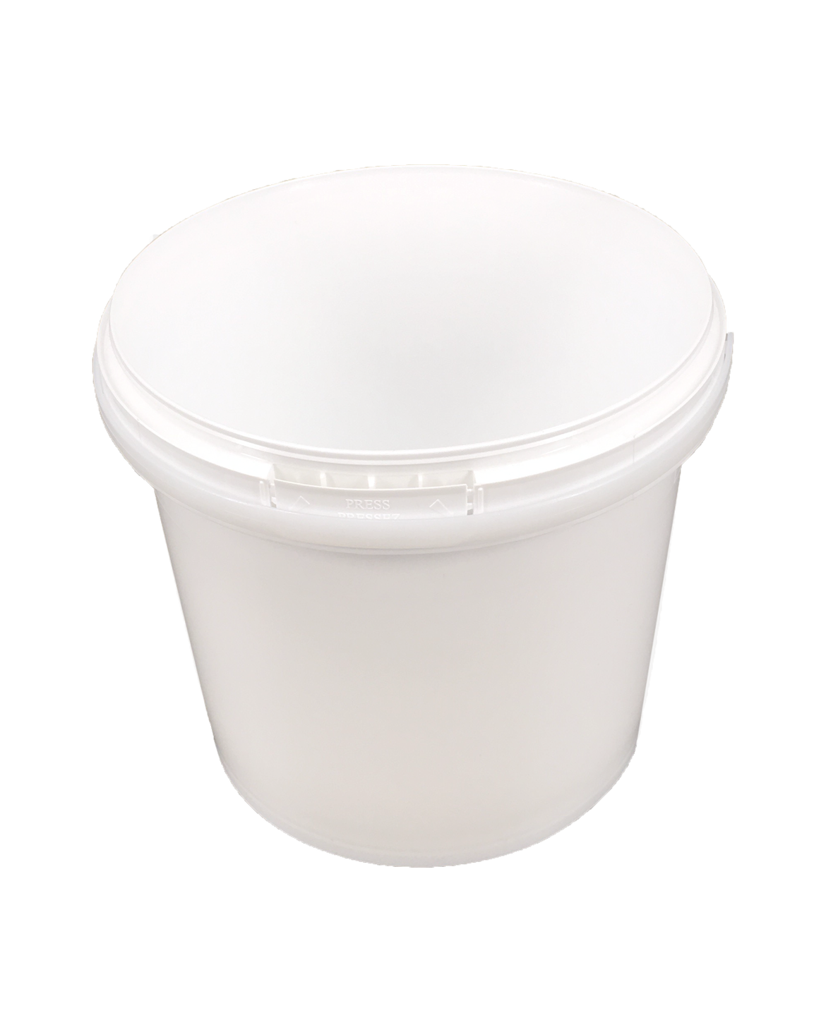 1 Gallon Square Plastic Container - IPL Tamper Evident